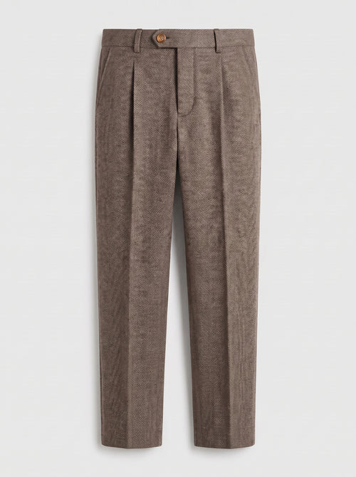The Cove Herringbone Trouser