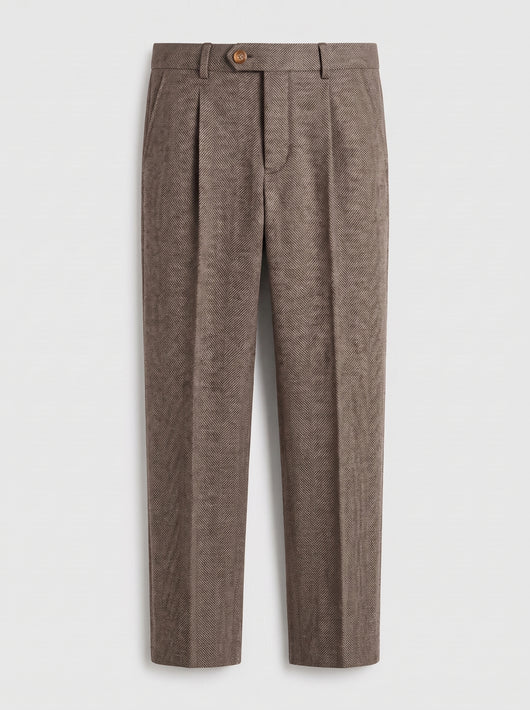 The Cove Herringbone Trouser